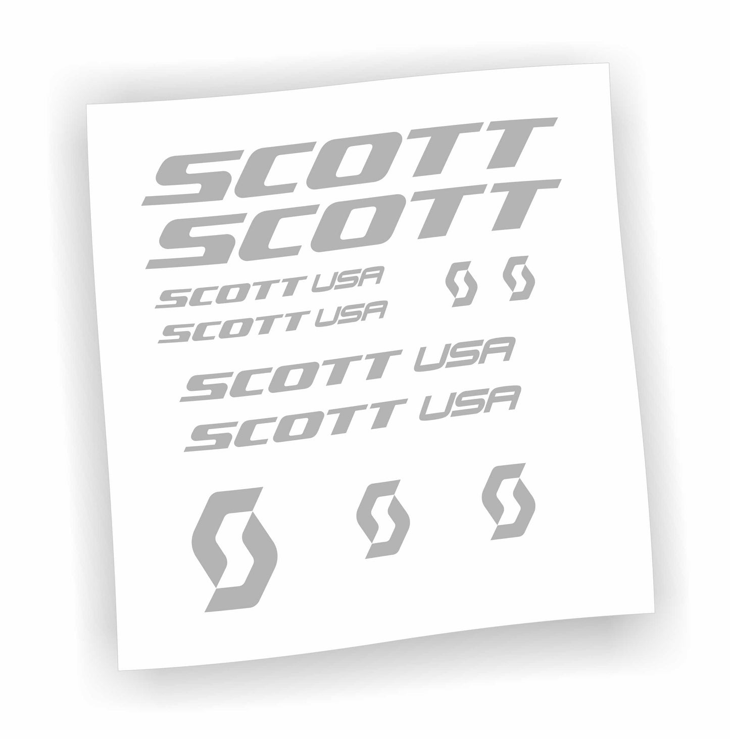 Kit adesivi/stickers bicicletta scott usa colori a scelta 11pz bicicletta mtb bdc