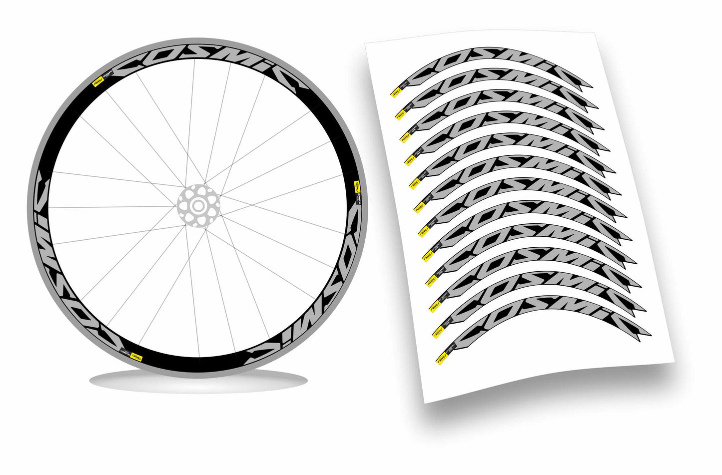 Cosmic Mavic sl 50 adesivi stickers
