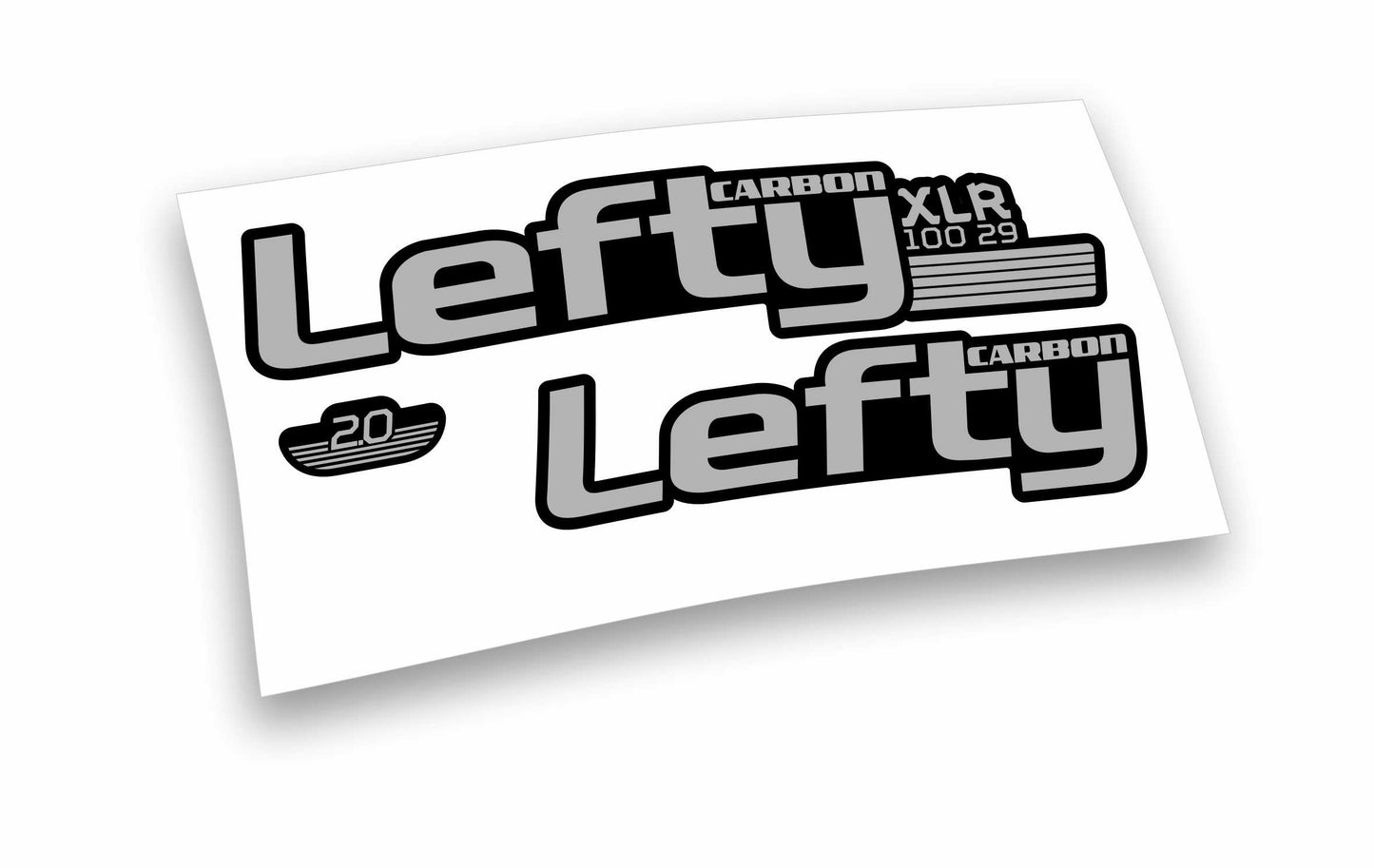 Lefty XLR Carbon 100 29 anno 2017 - Kit adesivi forcella personalizzabile