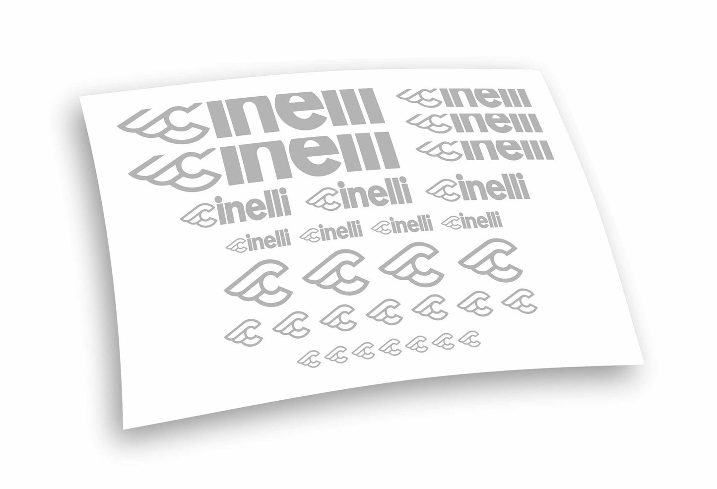 cinelli adesivi bicicletta colori personalizzabili 30pezzi