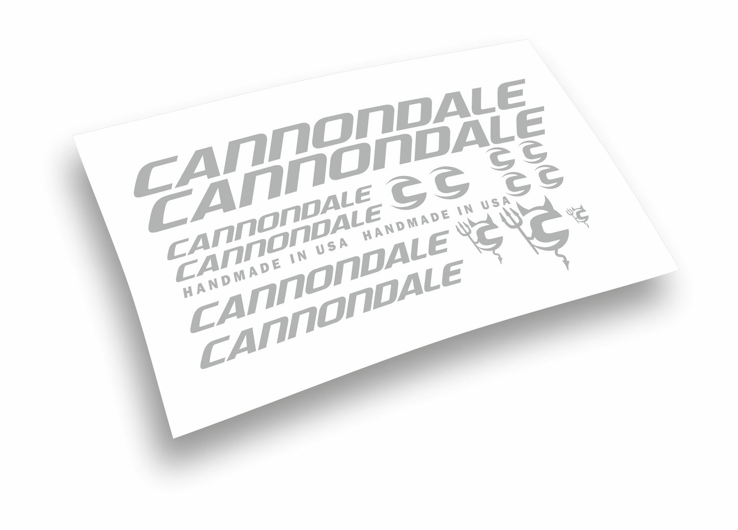 Cannondale kit adesivi per mountain bike completo 14 pezzi