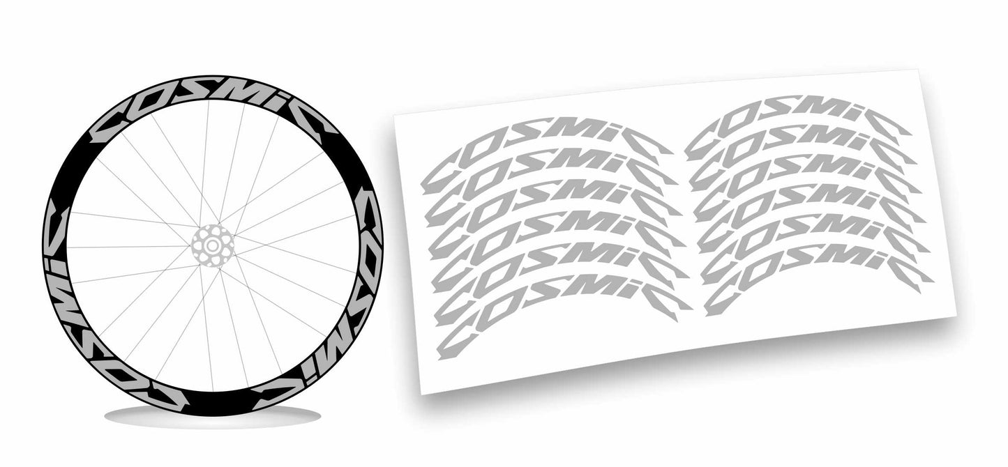 mavic COSMIC 40mm kit adesivi stickers per ruote