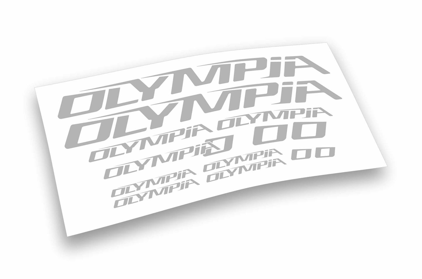 OLYMPIA kit adesivi bicicletta colori personalizzati anche fluo