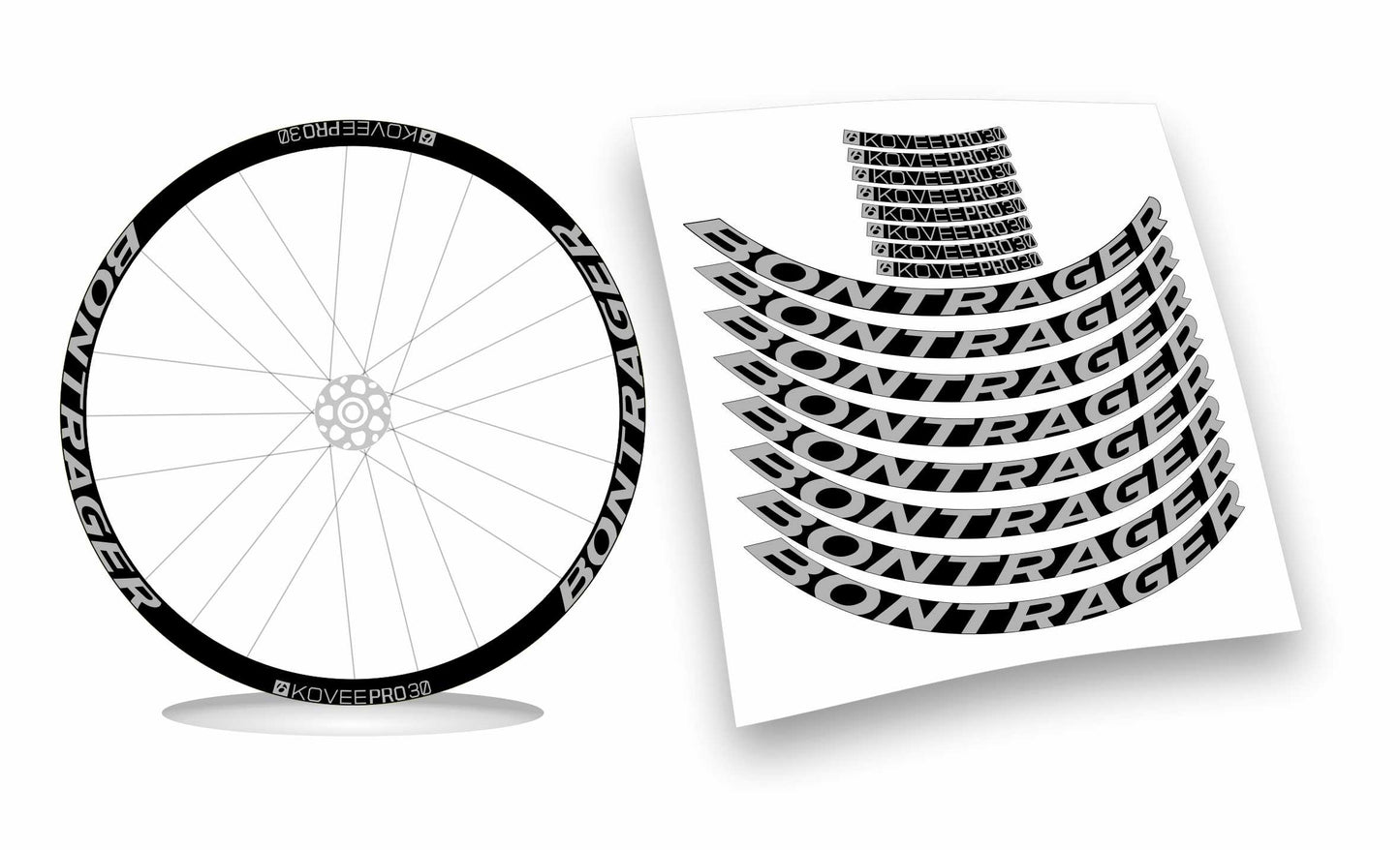 Bontrager kovee pro 30 kit adesivi