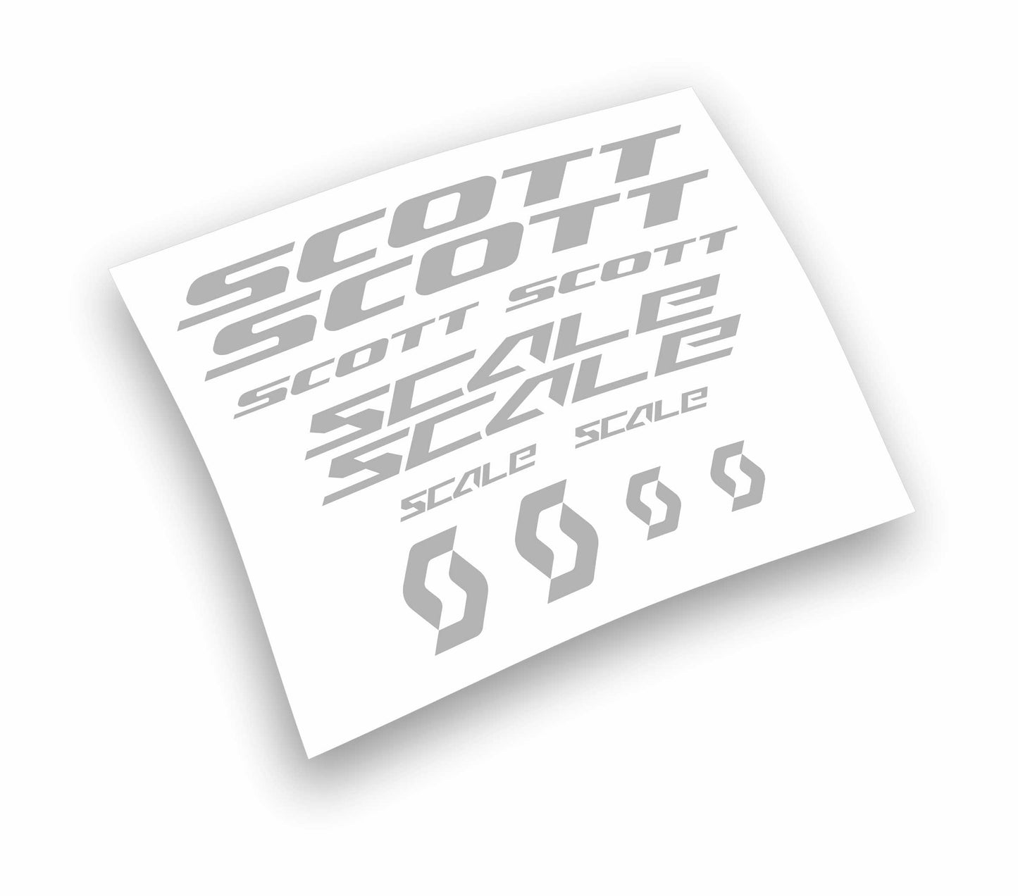 Scott Scale kit adesivi colori a scelta 12 pz bicicletta mtb