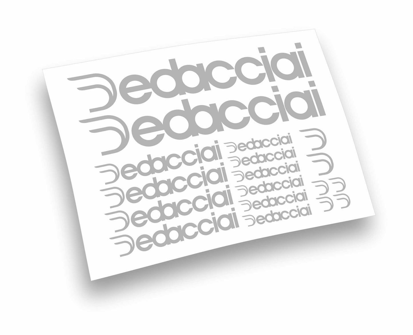 DEDACCIAI kit adesivi per bici da corsa completo 18 pezzi