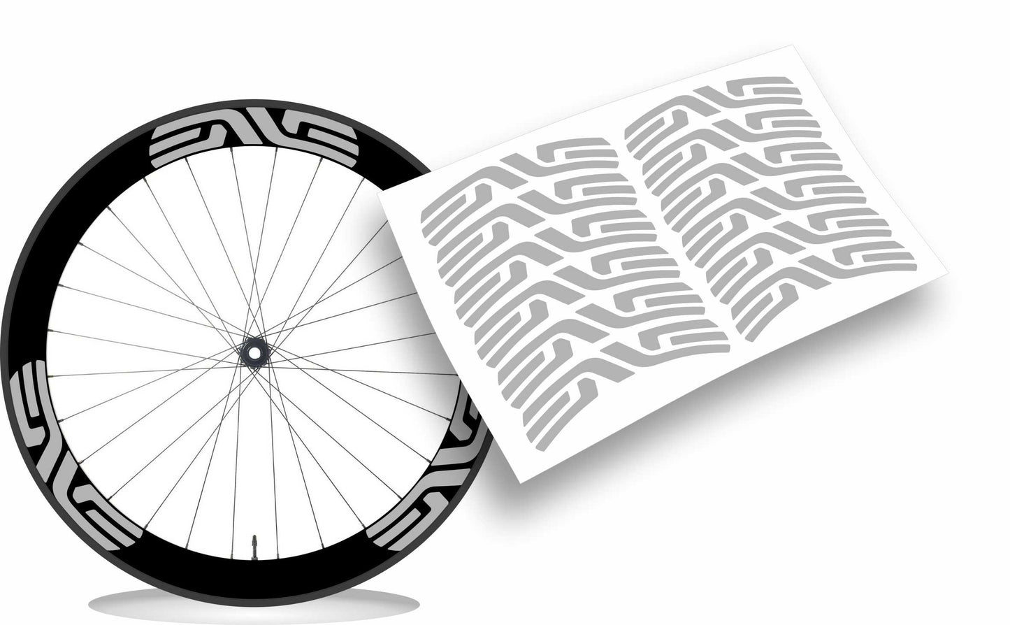 Enve kit adesivi cerchi colore personalizzato