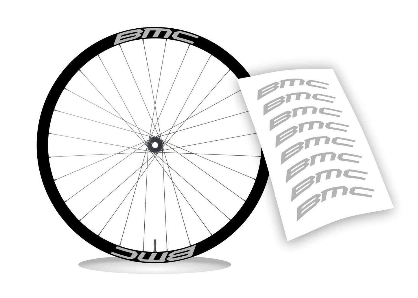 Adesivi cerchi ruote BMC