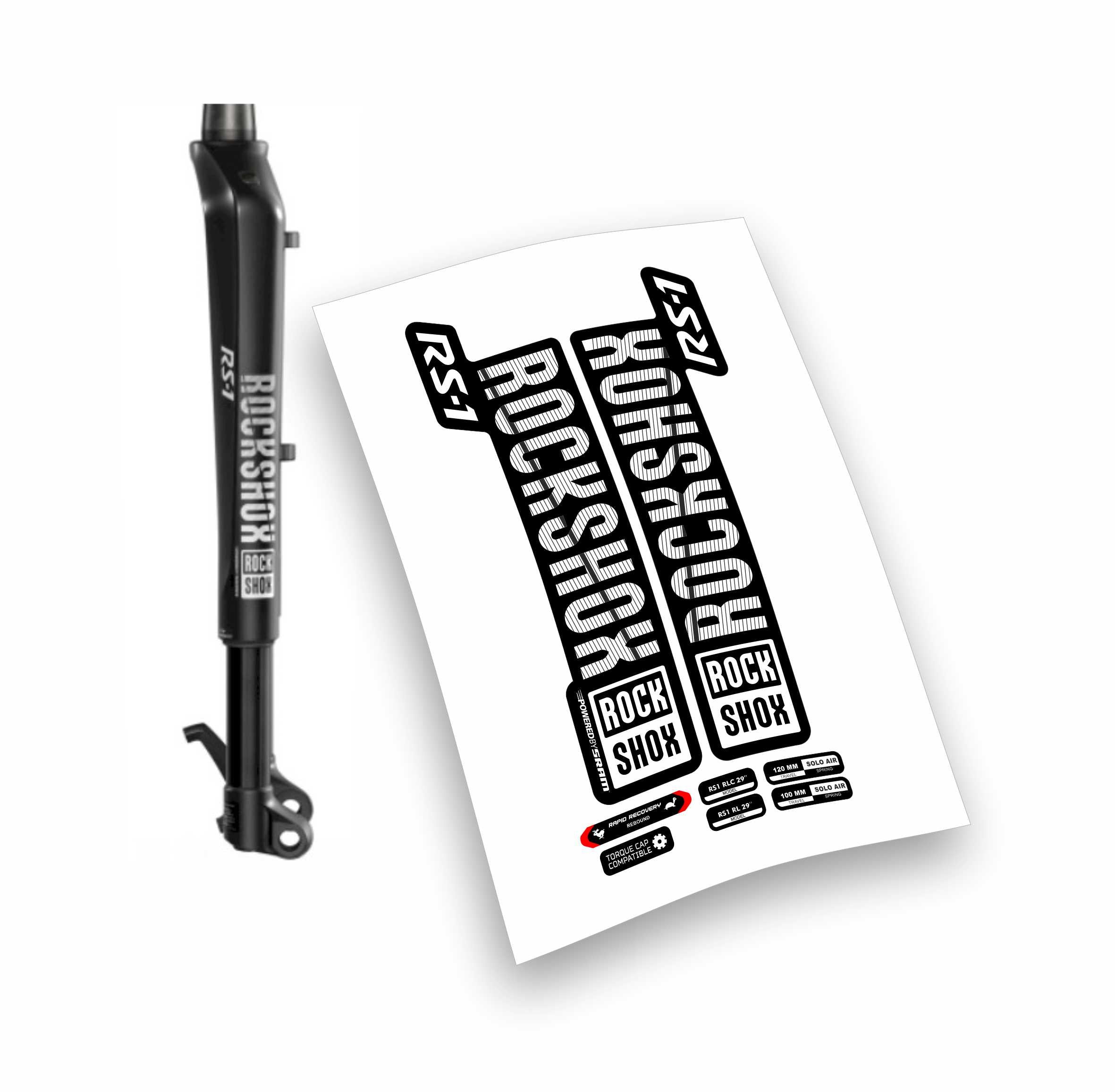 Rock shox Sid 29 - anno 2018/2019 - adesivi personalizzati per forcel Rock shox Sid 29 - anno 2018/2019 - adesivi personalizzati per forcel