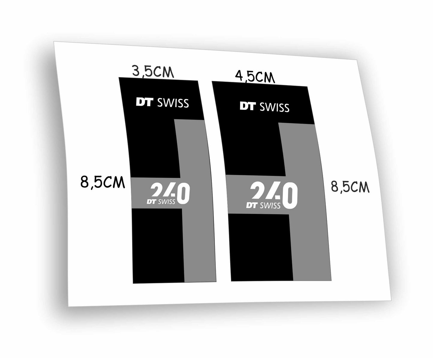 Dt swiss 240 adesivi mozzi colore personalizzato