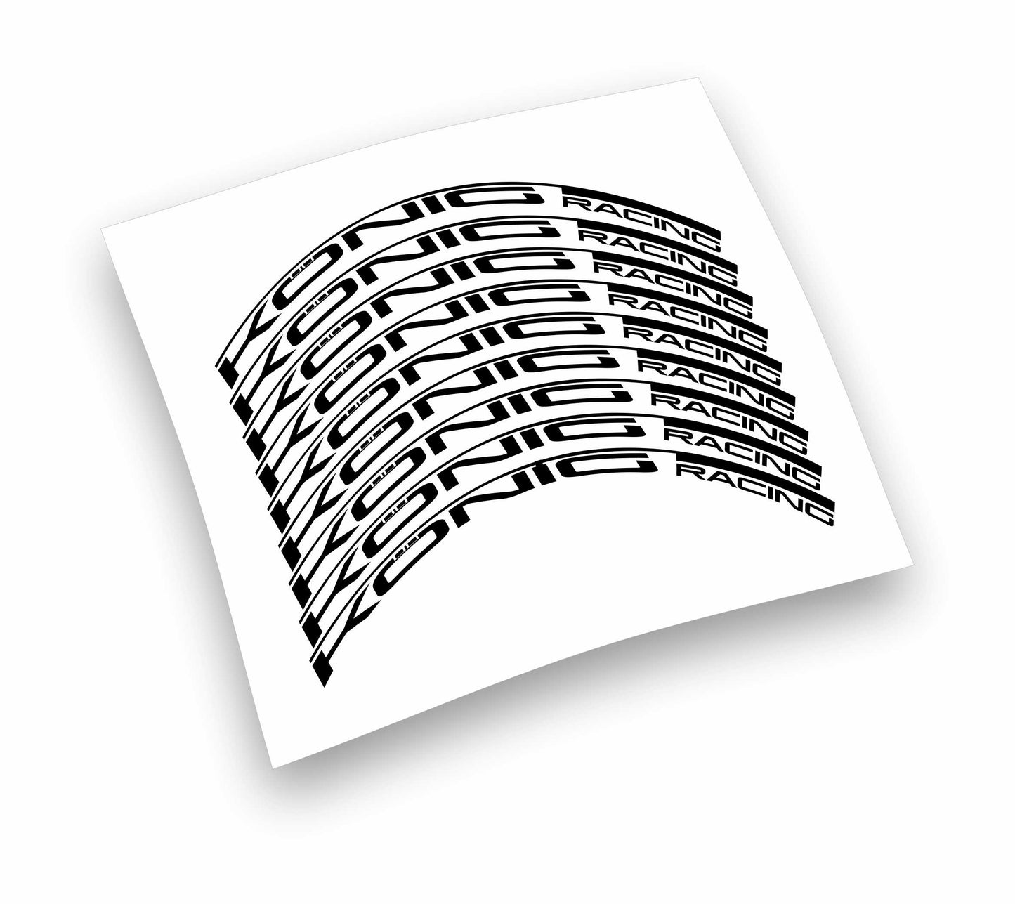 KONIG Racing adesivi per ruote personalizzati