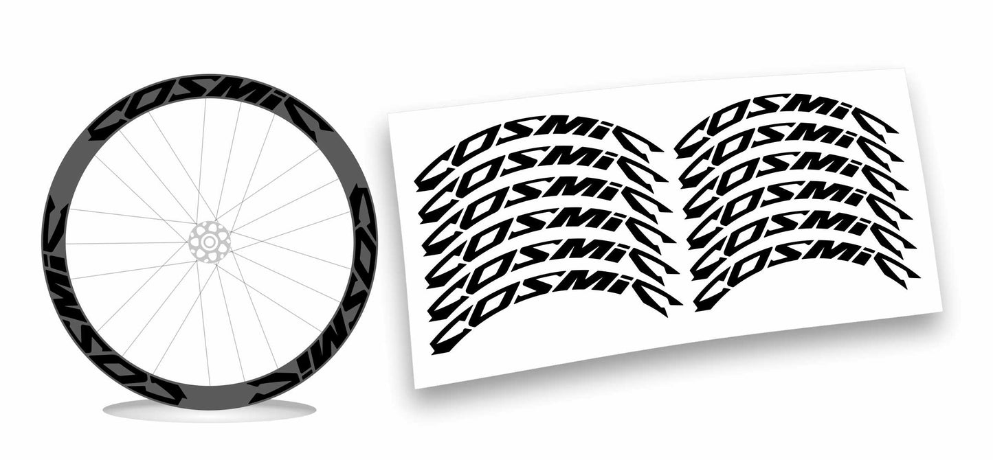 mavic COSMIC 40mm kit adesivi stickers per ruote