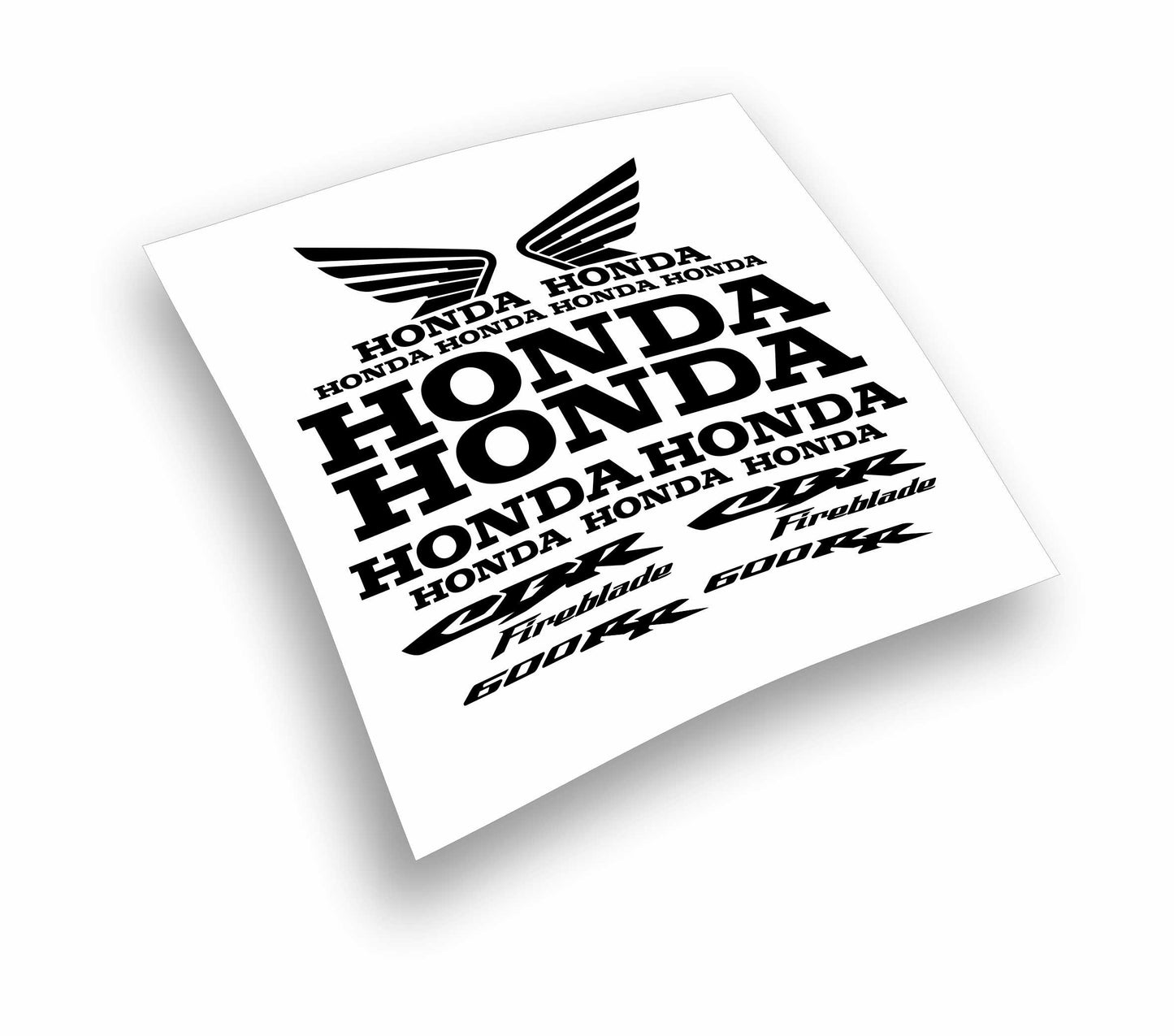 kit adesivi decals moto honda CBR fireblade 600 RR colore personalizzato