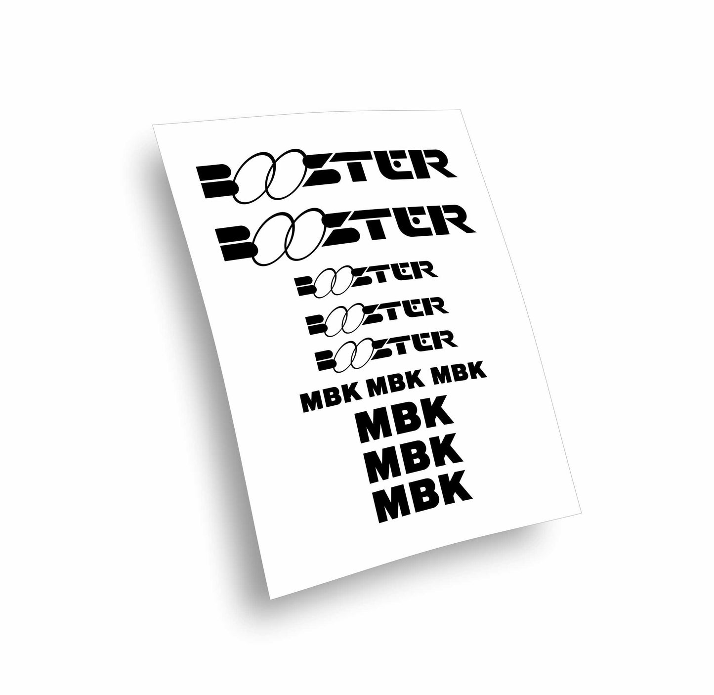 Booster mbk adesivi stickers