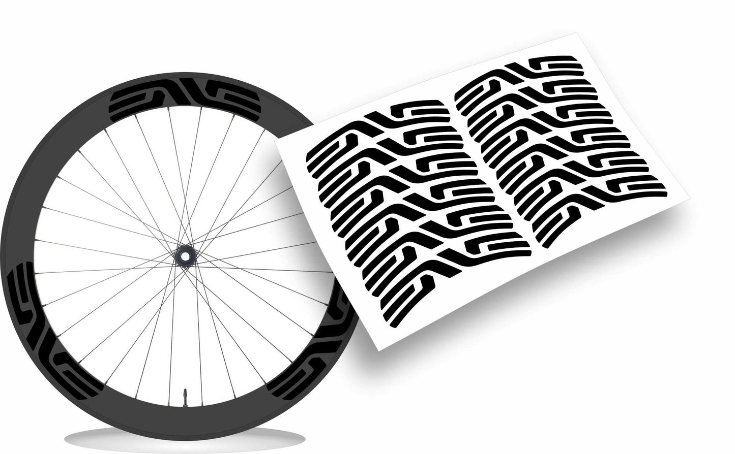 Enve kit adesivi cerchi colore personalizzato