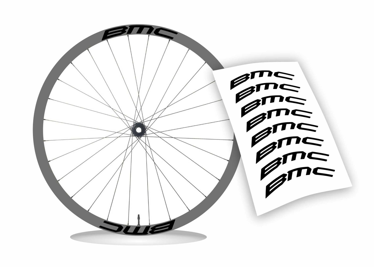 Adesivi cerchi ruote BMC