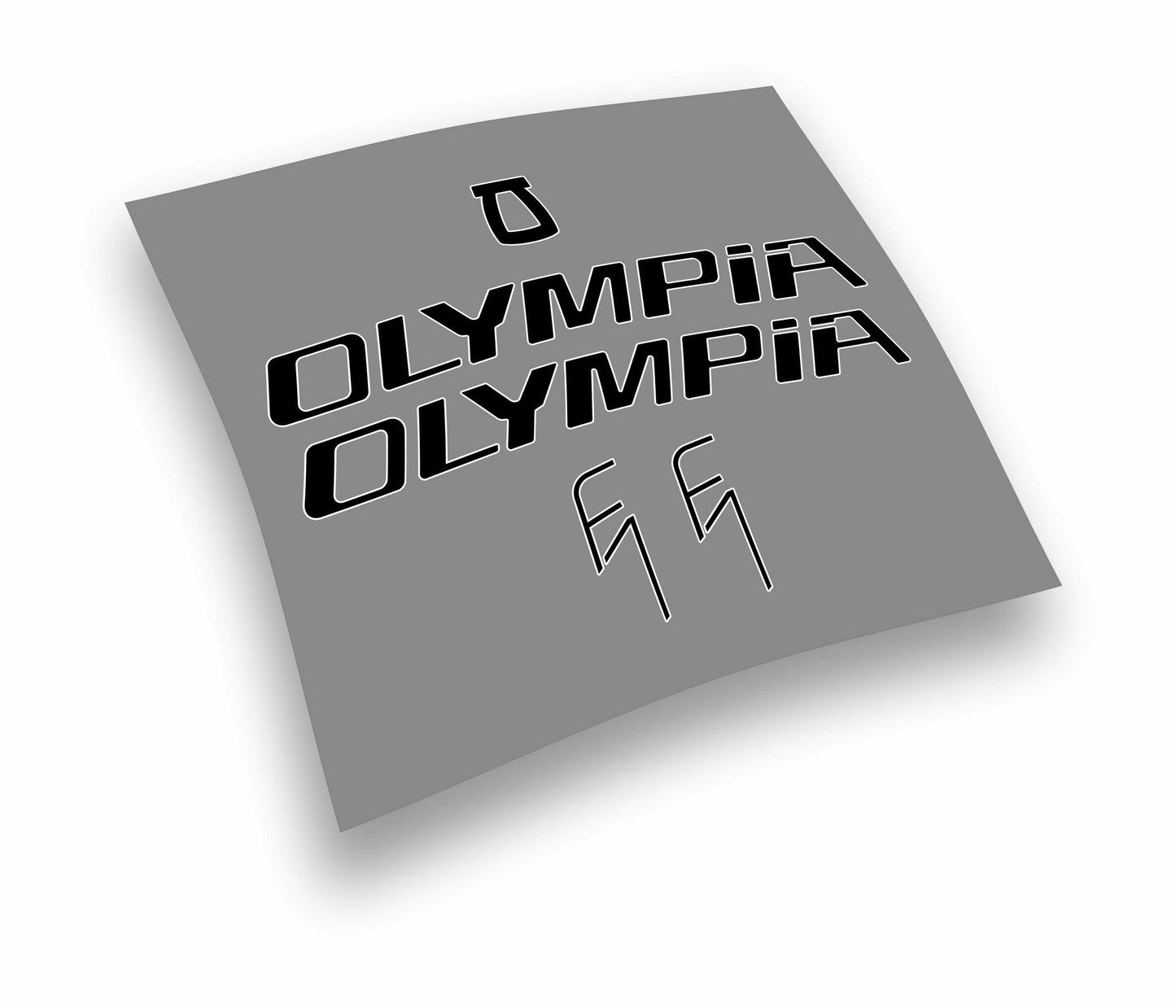 Olympia F1 kit adesivi telaio mtb colori personalizzabili 2022