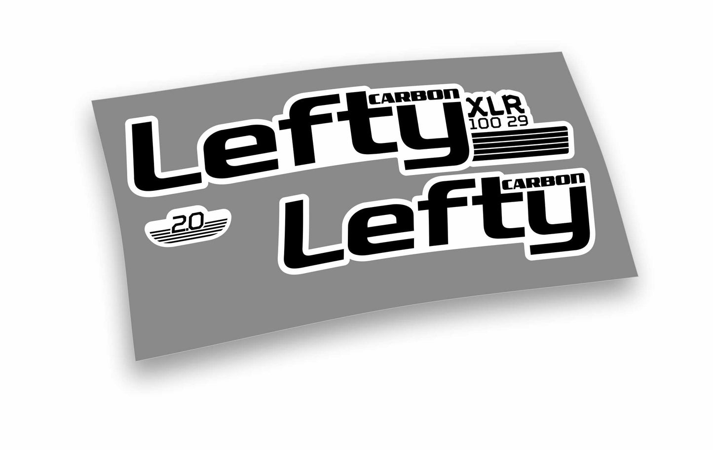 Lefty XLR Carbon 100 29 anno 2017 - Kit adesivi forcella personalizzabile