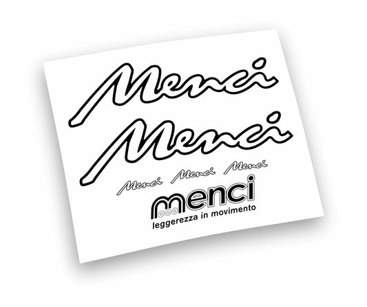 Adesivi Stickers Menci per cassone rimorchio camion tir