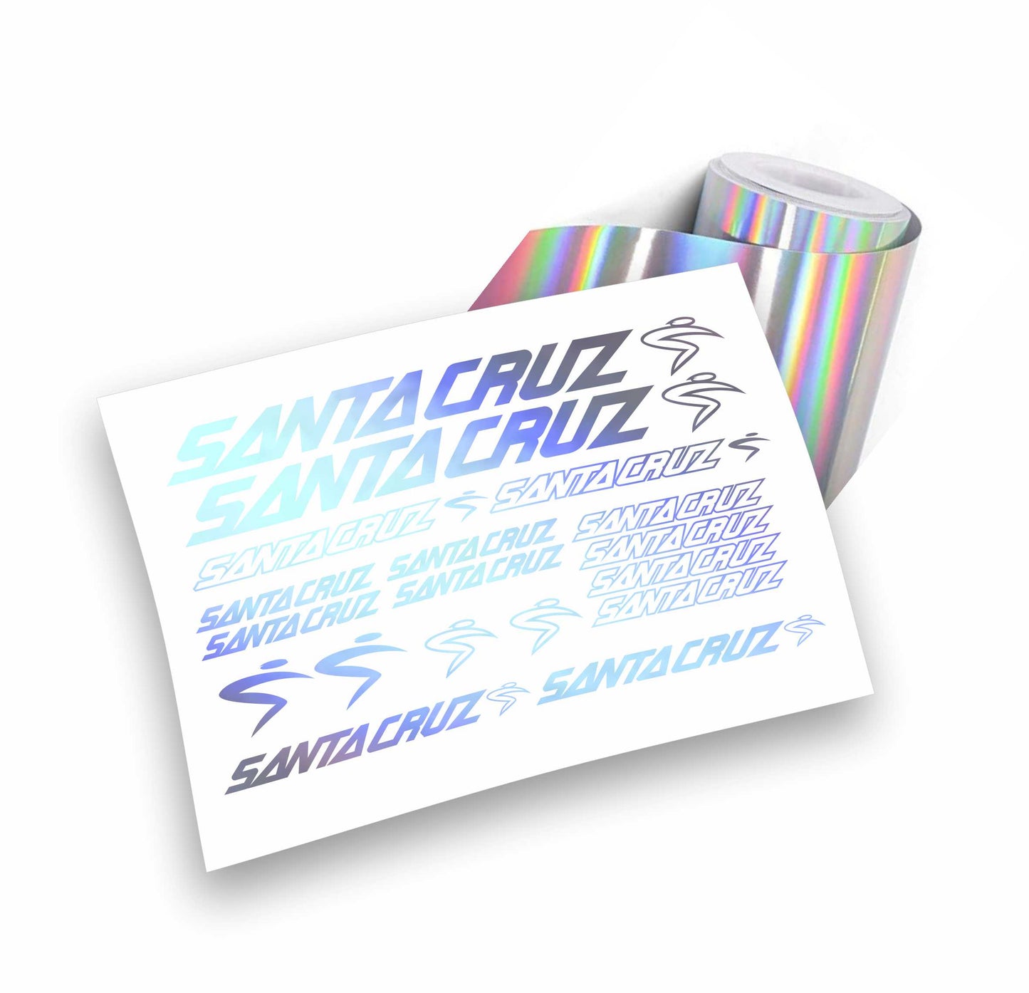 Santa Cruz kit adesivi per mountain bike e bici da corsa completo 18 pezzi