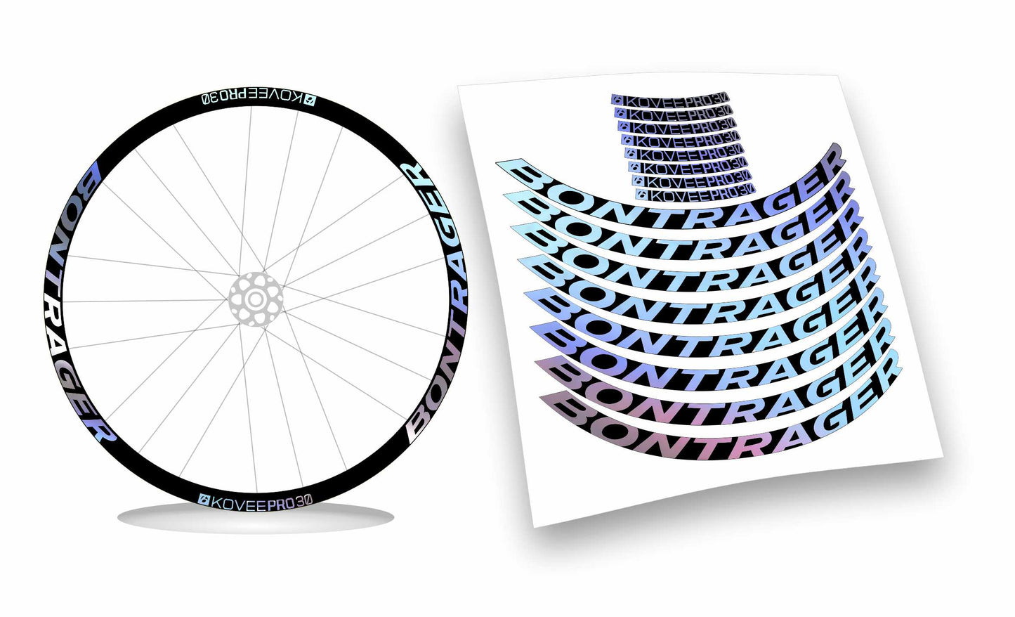 Bontrager kovee pro 30 kit adesivi