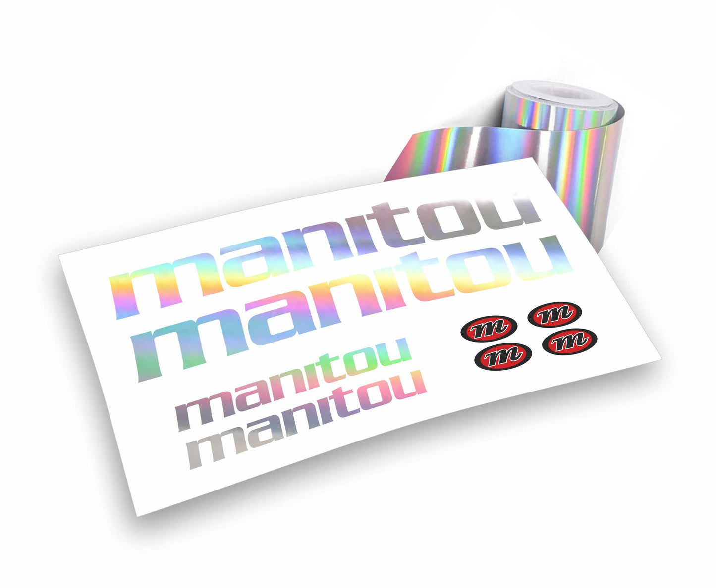 adesivi forcella manitou colori a scelta anche fluo mtb-8pz stickers fork