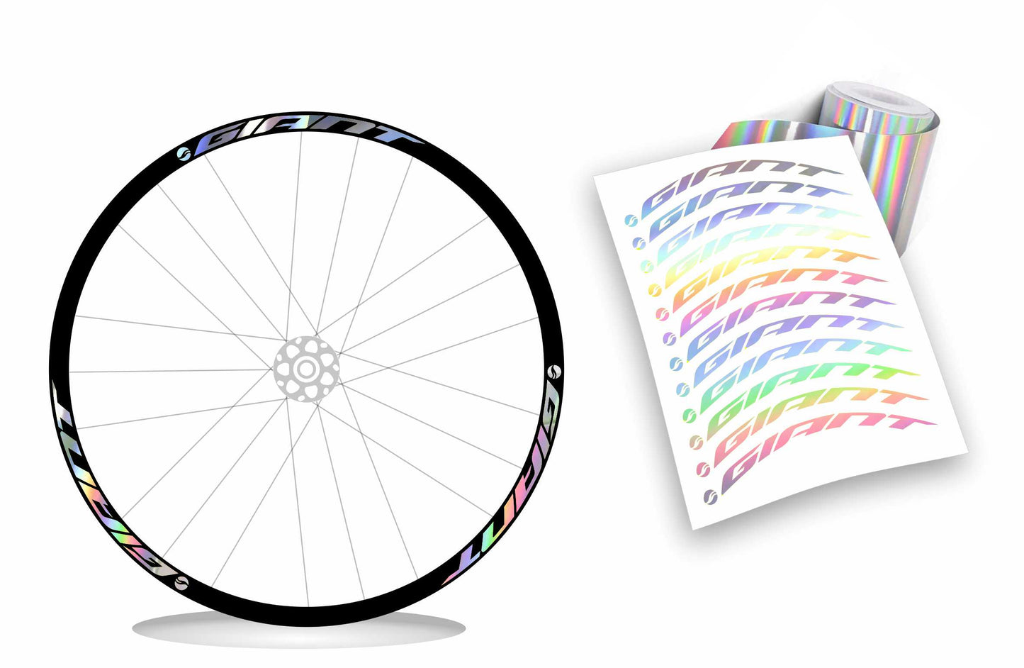 Giant kit adesivi cerchio personalizzati