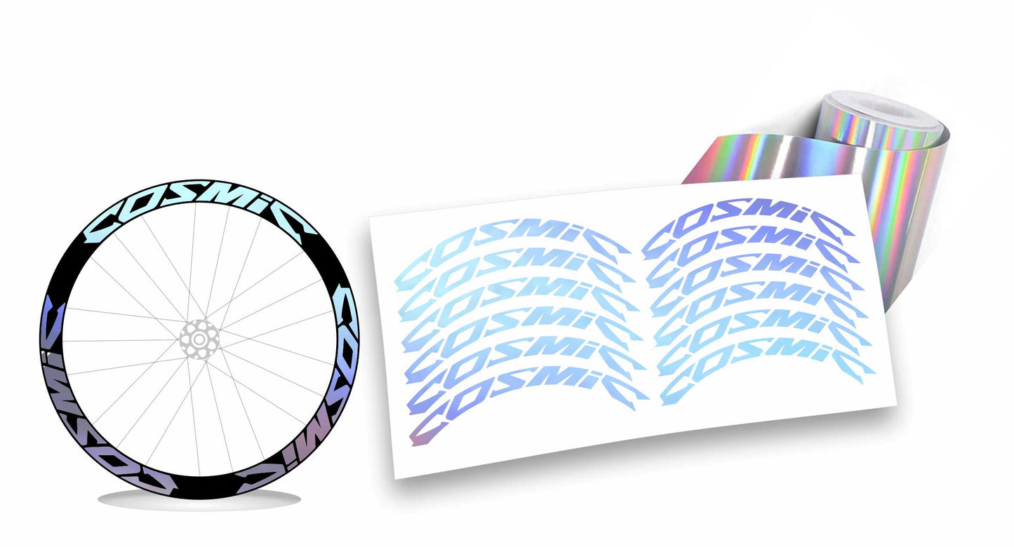mavic COSMIC 40mm kit adesivi stickers per ruote