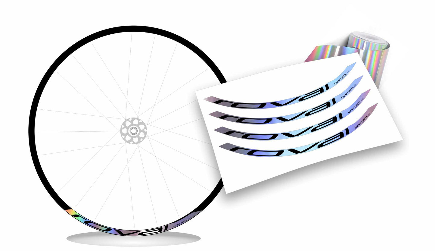 Adesivi cerchi ruote mtb roval control 622 x 21 colori a scelta anche fluo personalizzabili
