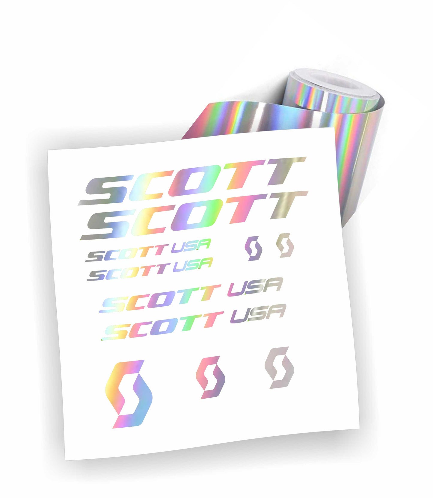 Kit adesivi/stickers bicicletta scott usa colori a scelta 11pz bicicletta mtb bdc