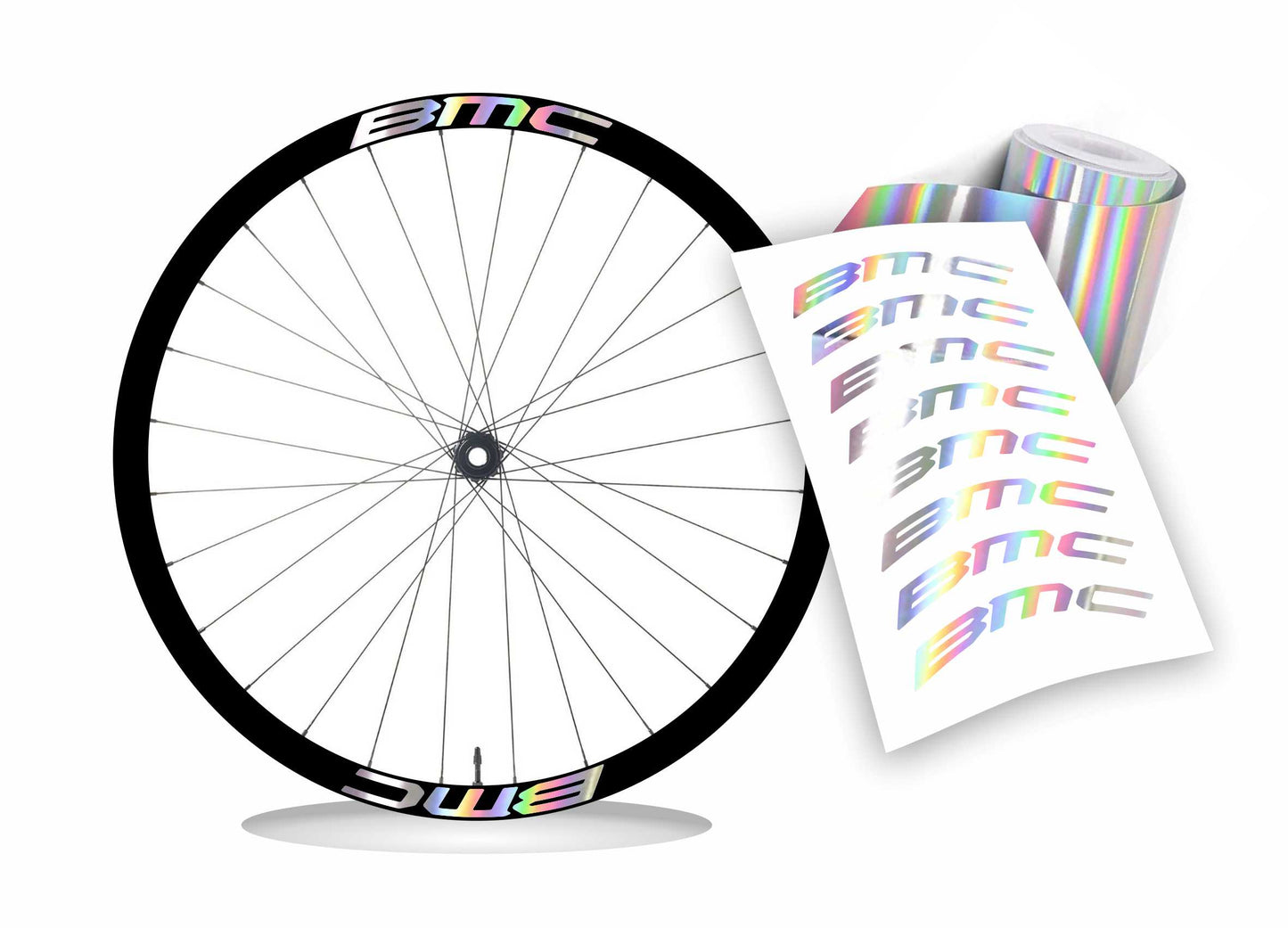 Adesivi cerchi ruote BMC