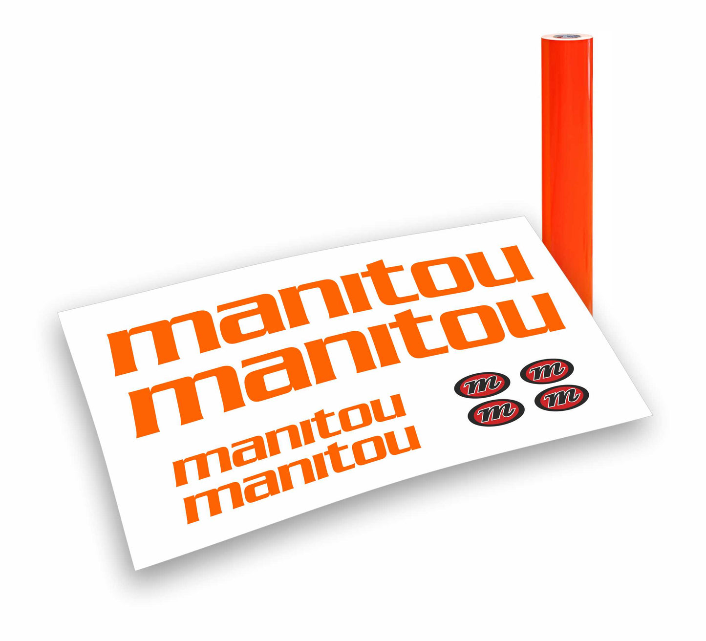 adesivi forcella manitou colori a scelta anche fluo mtb-8pz stickers fork