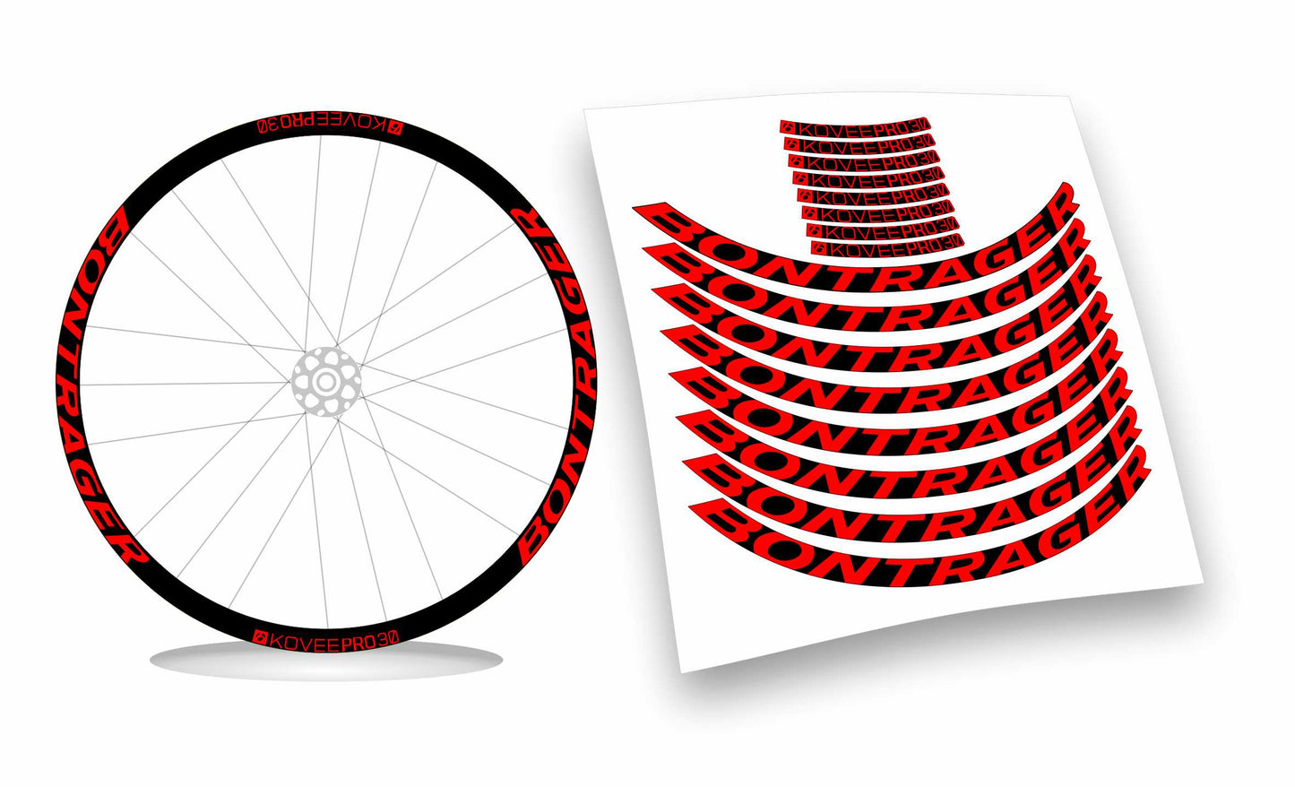 Bontrager kovee pro 30 kit adesivi