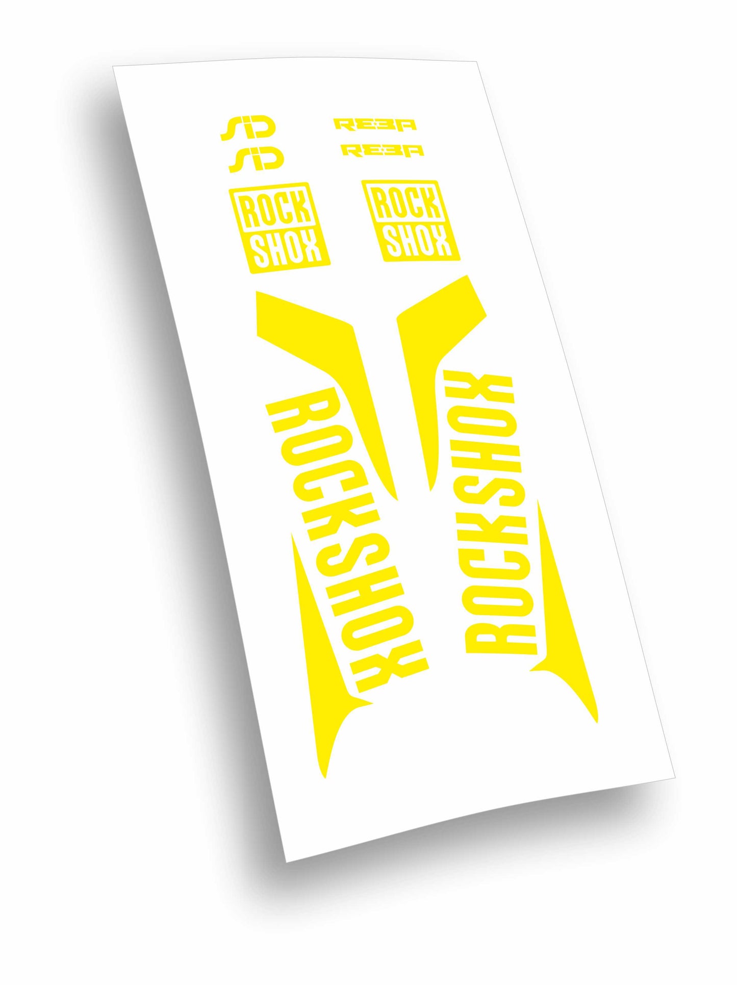 Rock shox kit adesivi sid-reba anche fluo