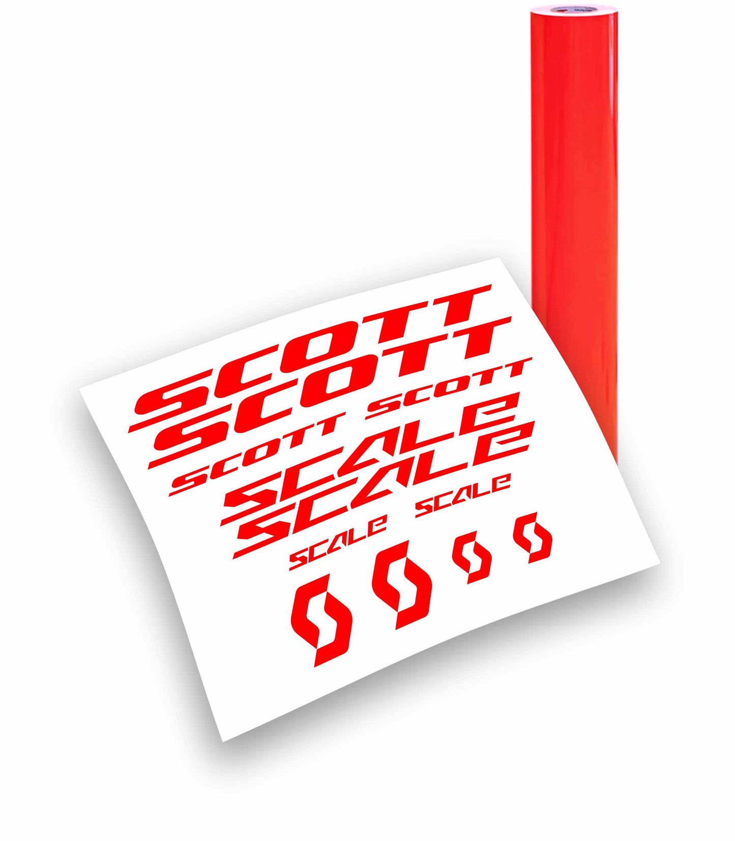 Scott Scale kit adesivi colori a scelta 12 pz bicicletta mtb