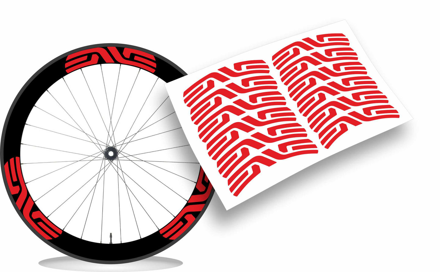 Enve kit adesivi cerchi colore personalizzato