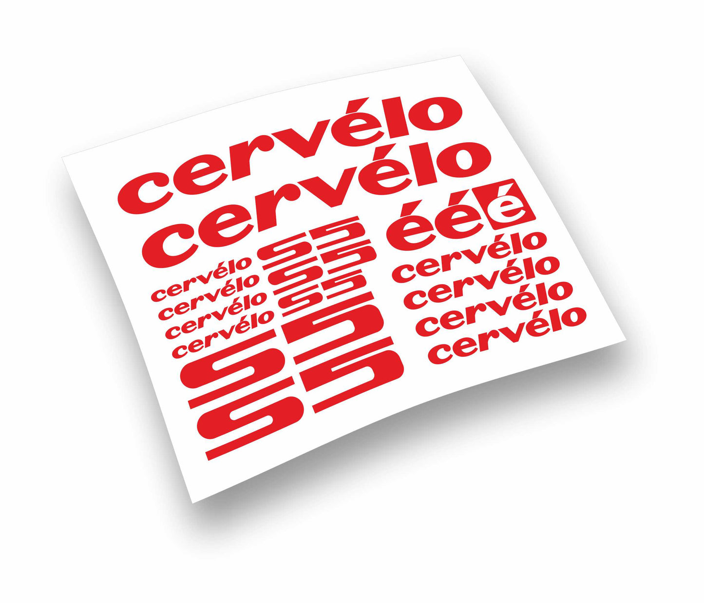 CERVELO S5 kit adesivi stickers per bdc completo 18 pezzi
