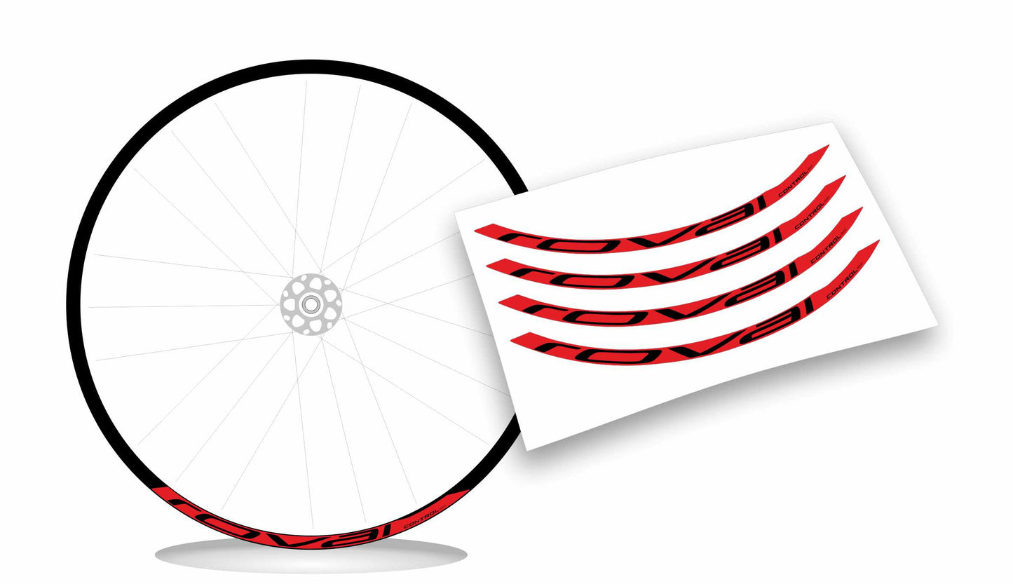 Adesivi cerchi ruote mtb roval control 622 x 21 colori a scelta anche fluo personalizzabili