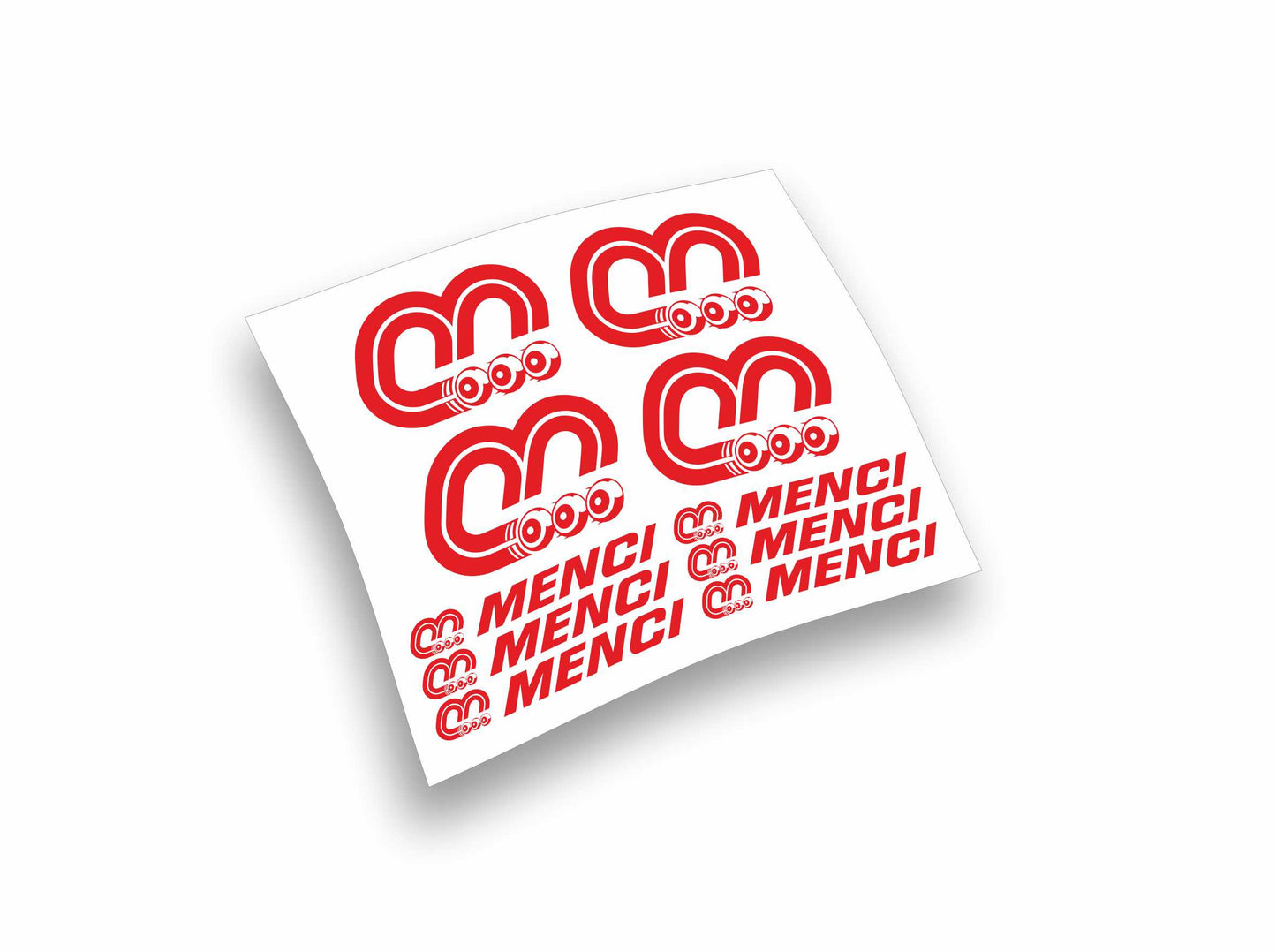 Adesivi Stickers Menci per cassone rimorchio camion tir