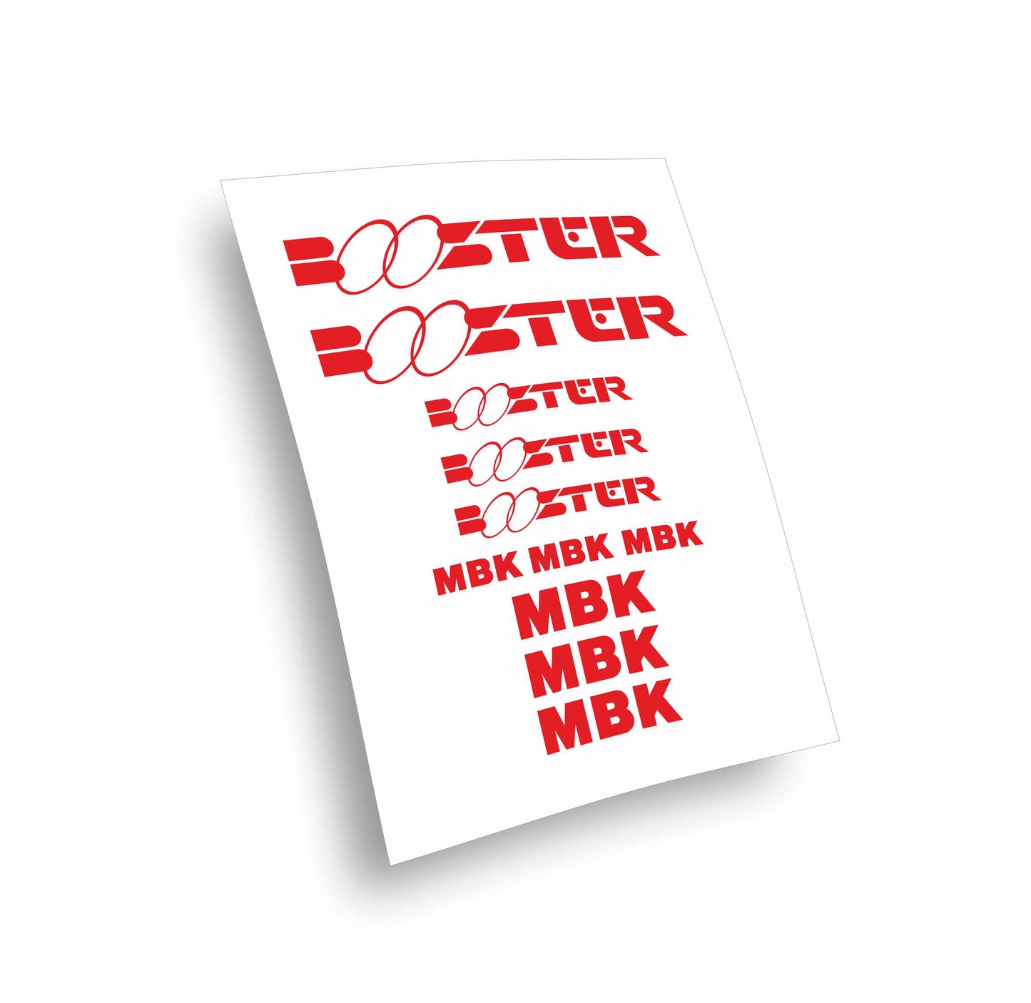Booster mbk adesivi stickers