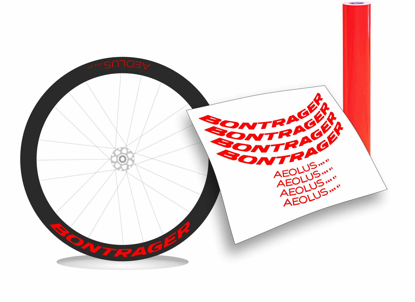 Bontrager pro 51 kit adesivi
