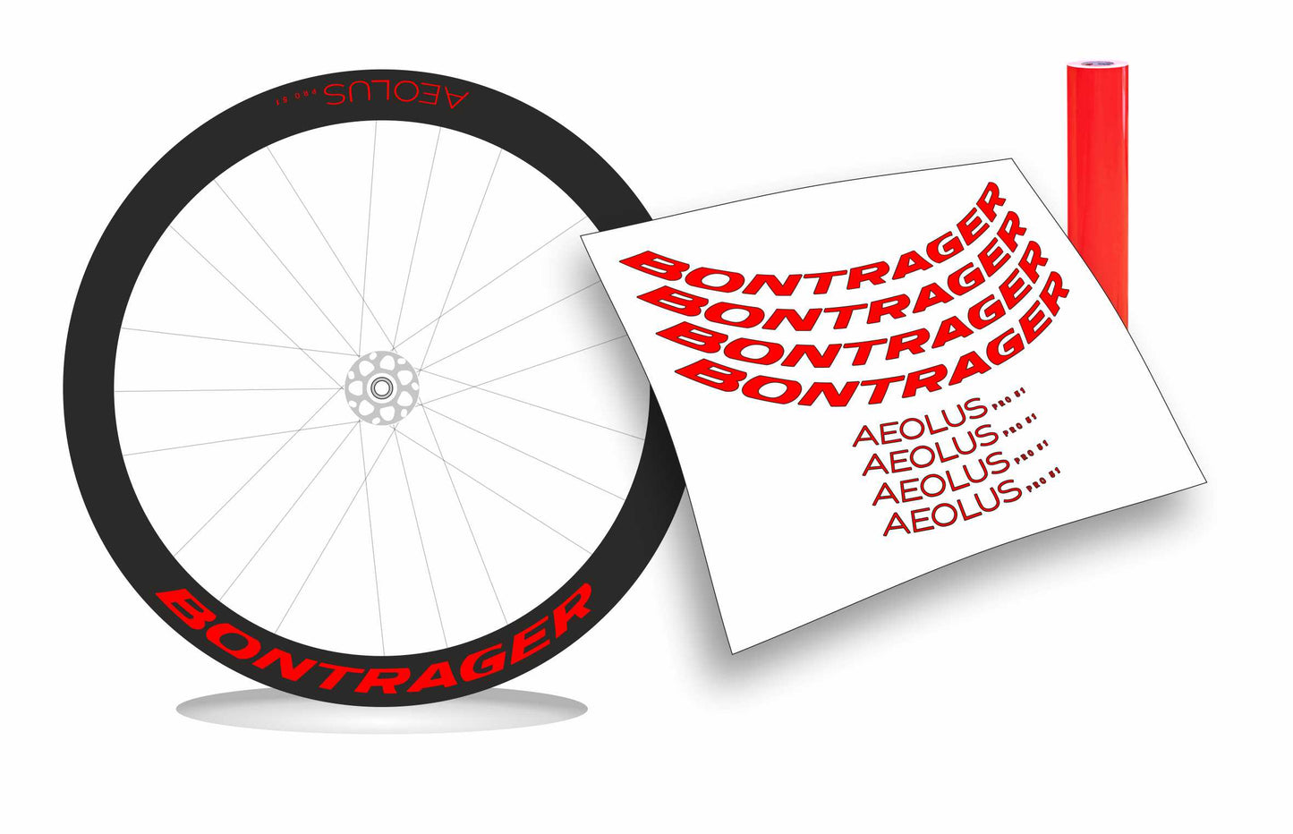 Bontrager pro 51 kit adesivi