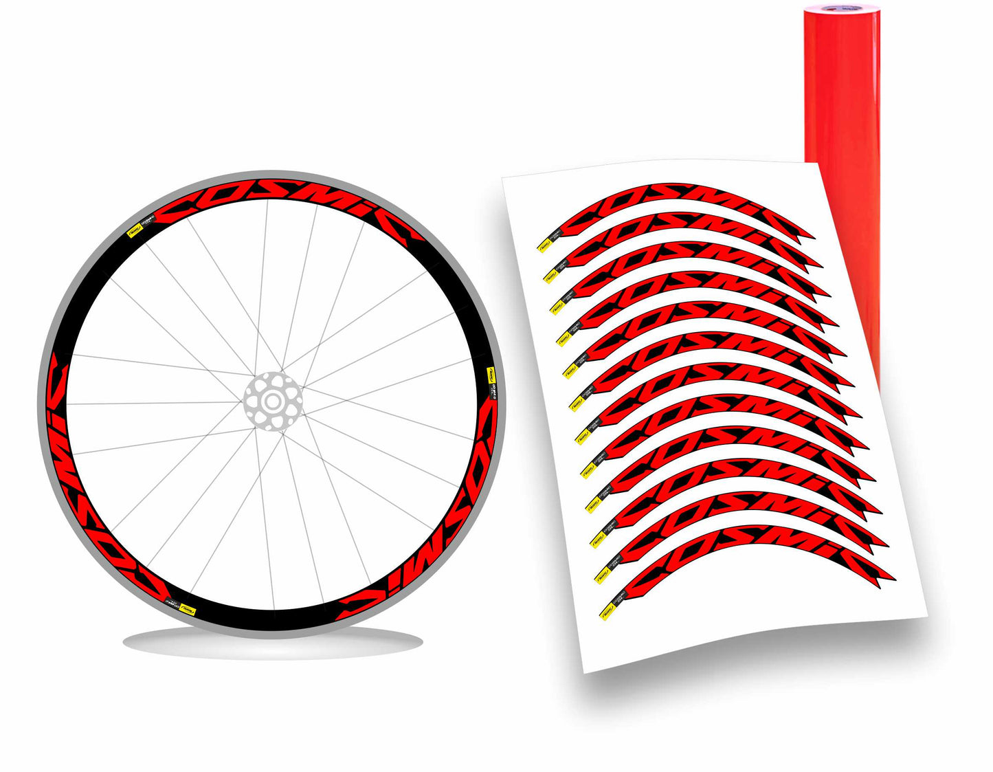 Cosmic Mavic sl 50 adesivi stickers