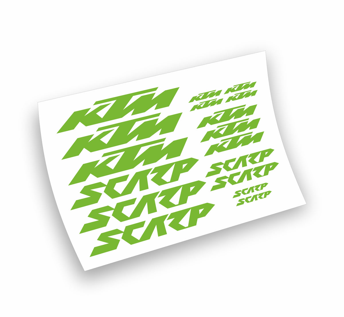 KTM Scarp kit adesivi completo per mountain bike biciletta mtb 17 pezzi
