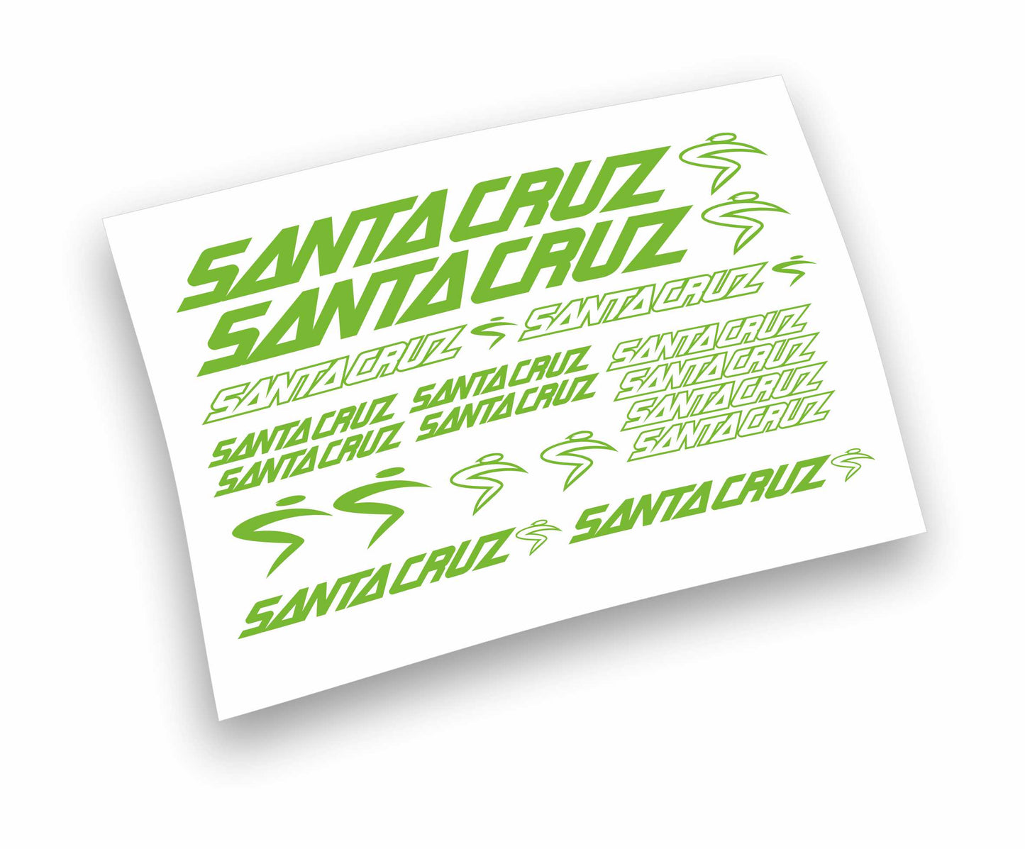 Santa Cruz kit adesivi per mountain bike e bici da corsa completo 18 pezzi