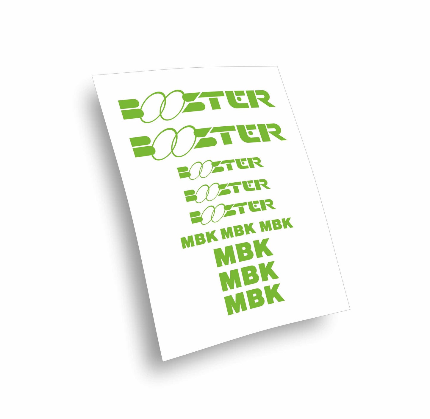 Booster mbk adesivi stickers