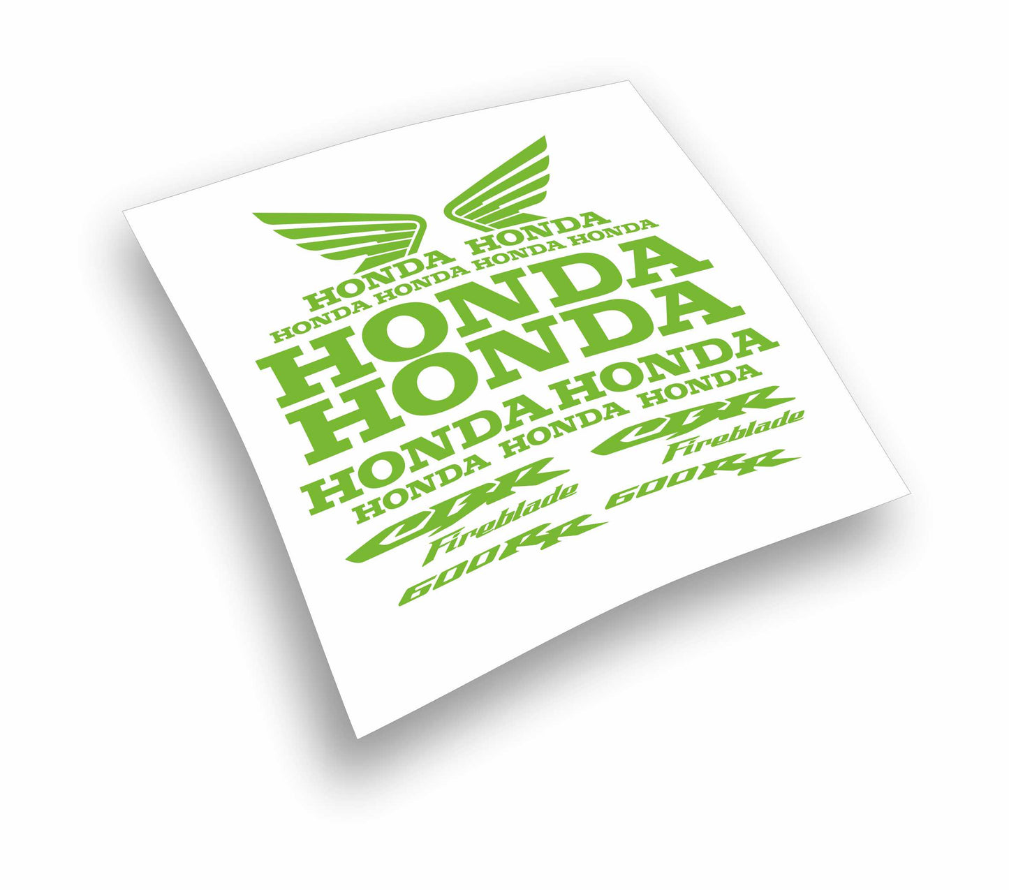 kit adesivi decals moto honda CBR fireblade 600 RR colore personalizzato