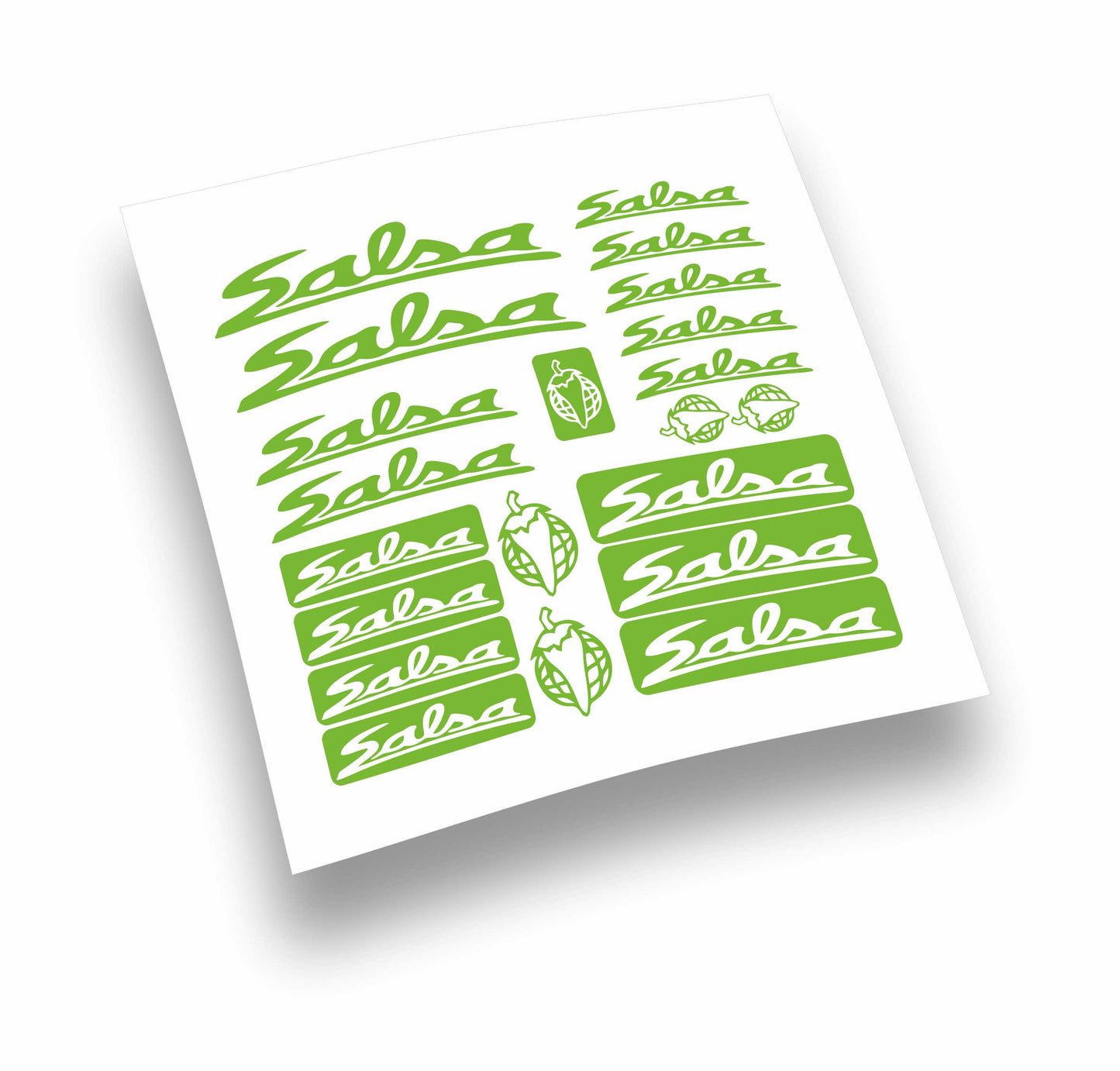 SALSA kit adesivi per mountain bike completo 21 pezzi