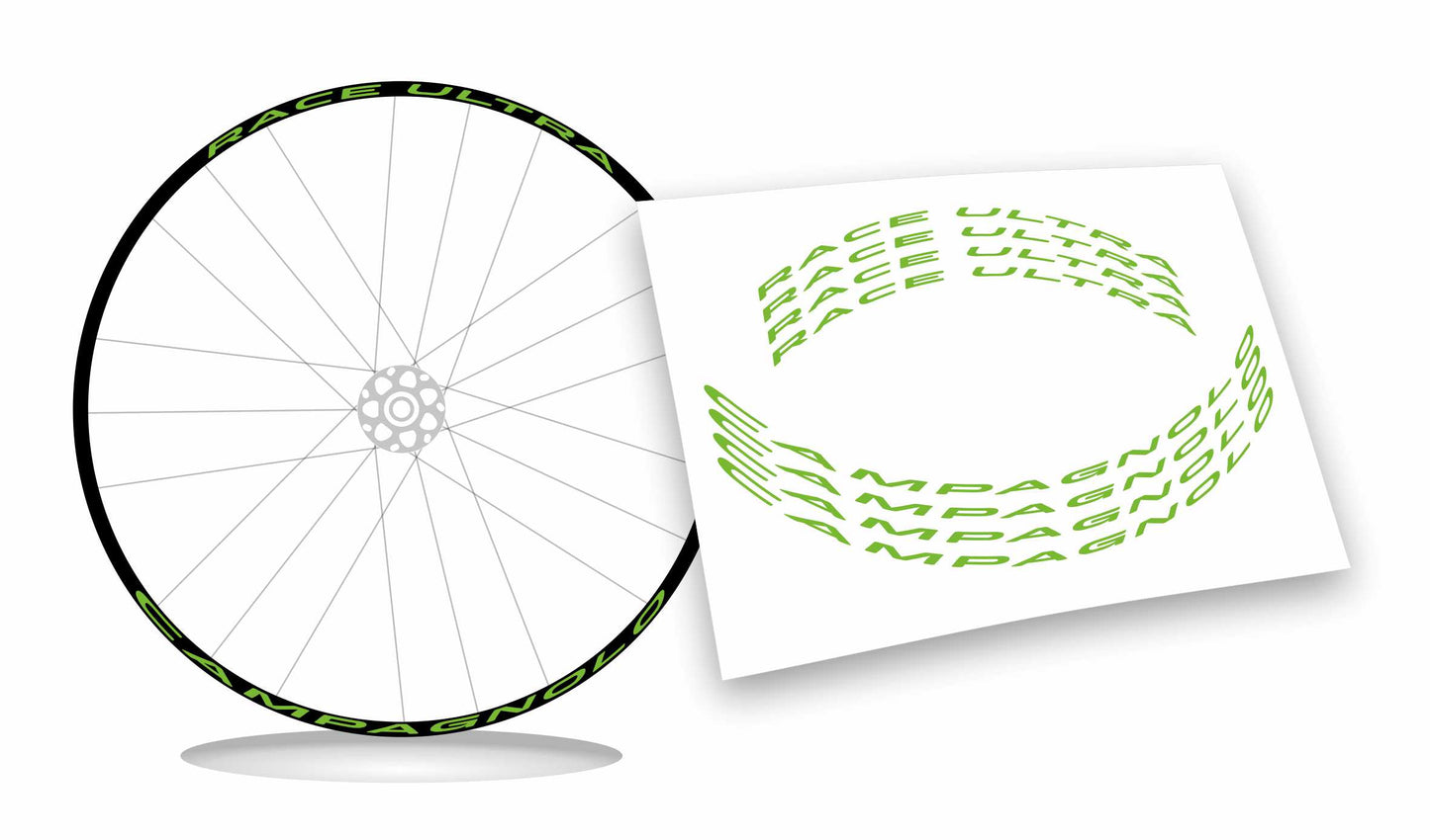 Adesivi campagnolo ultra race colore personalizzato