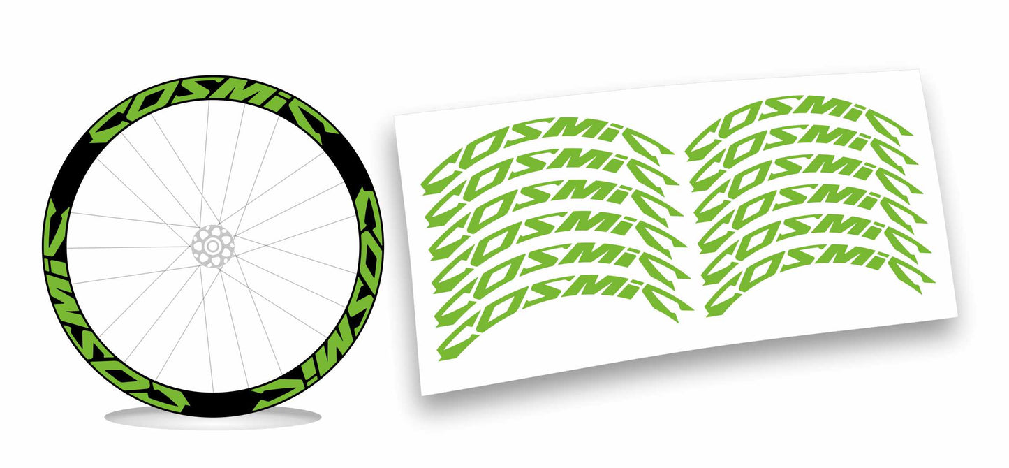 mavic COSMIC 40mm kit adesivi stickers per ruote